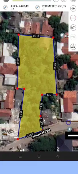 DISEWAKAN Tanah Dekat ke BSD lama Pamulang, Lokasi Bagus dan Strategis