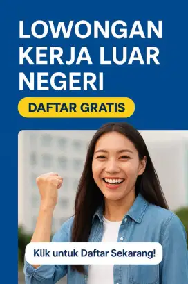 Lowongan Kerja Khusus Pria maupun Wanita