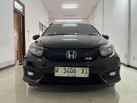 HONDA BRIO 1.2 RS CVT 2018 MATIC LOW KM57rb, KREDIT KILAT DP MINIM GAS