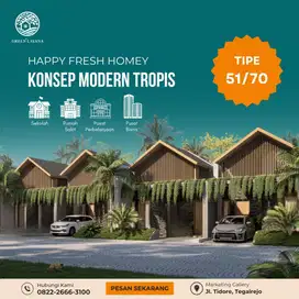 Rumah Salatiga : Perumahan Baru Konsep Modern Tropis Dekat Sekolah