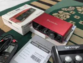 Focusrite Solo 3rd Gen ex garansi resmi Soundcard mixer audio