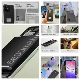Oppo A5 Pro 5G 8/256GB Bisa Kredit Tanpa DP Tahan benturan & Debu