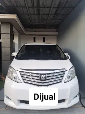 Dijual alphard premium sound 2010
