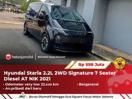 [ LOW KM ] Hyundai Staria 2.2L 2WD Signature 7 Seater Diesel 2021/2022