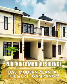 Bali feel di Depok? Bisa! Rumah estetik 900 JTan . Stock Terbatas