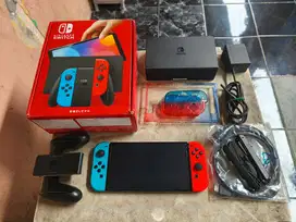 Nintendo Switch OLED Screen Model Neon Fullset 02