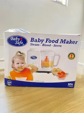 Food Maker Baby Safe LB003 Steam & Blender - Penghalus makanan Baby