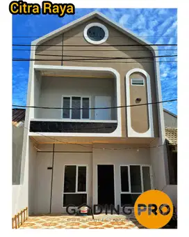 Dijual rumah baru 2 lantai dekat mall Citra raya Cikupa Tangerang