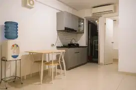 2 Bedroom Semi Furnished Apartemen Bassura City sudah Free IPL