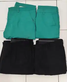 celana bahan celana katun kerja