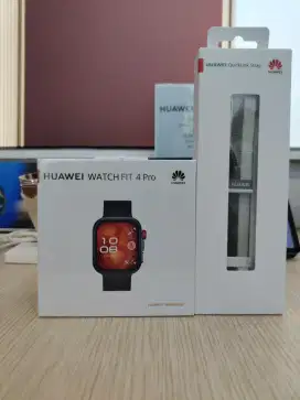 Huawei Watch Fit4 Pro Black free strap