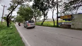 Tanah Kering 3000 m2 Tepi Jalan Adisumarmo, Colomadu, Surakarta