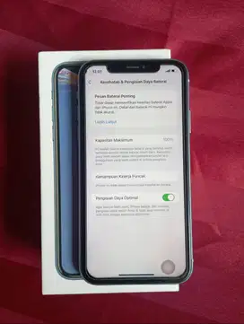 iPhone xr 128gb fullset mulus