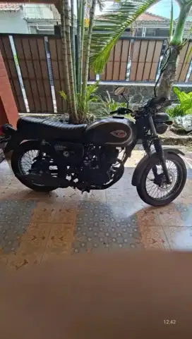 Kawasaki W175 SE Hijau Army