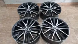 di jual velg camry hybrid r18 original kondisi mulus