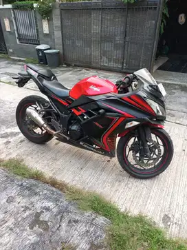 ninja 250 2015 SE, plat Jaksel, km masih 12rb jarang dipakai