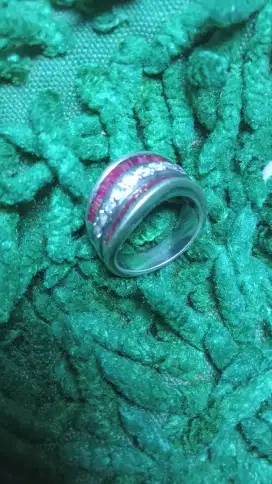 Dijual batu cincin perak mata ruby