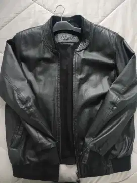 Jaket Kulit Ori W ed W size M