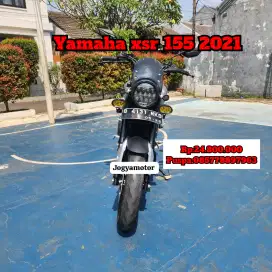 Yamaha xsr tahun 2021 cash dan credit