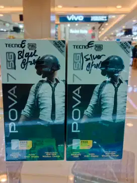 Tecno pova 7 5g 8/258 baru garansi resmi 1 tahun
