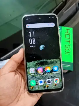 Infinix Hot 50i Ada crack halus aman