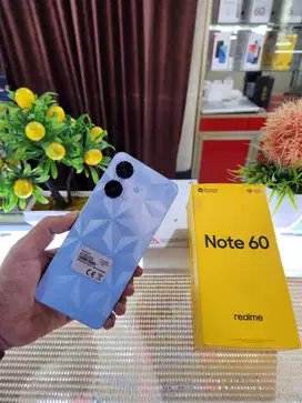 Realme Note 60 Ram 6+6/ 128Gb Fullset Mulus Original 100% Bergaransi