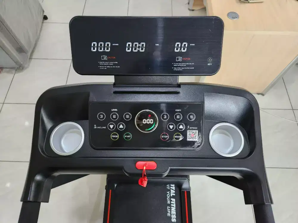 Treadmill elektrik TF 633  hitam big