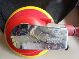 Mesin sander Orbital 6 vacum merk SK garansi mesin 6bulan