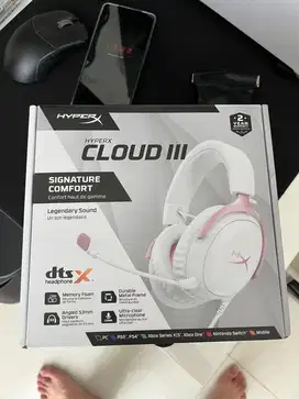 HyperX Cloud 3 pink edition