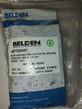 Connector RJ 45 belden