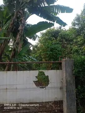 Dijual  Cepat Lahan Dekat Toll Kukusan Tanah Baru  Depok