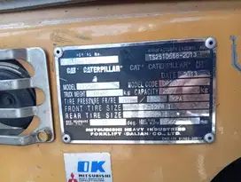 Forklift Caterpilar 2.5T 2013