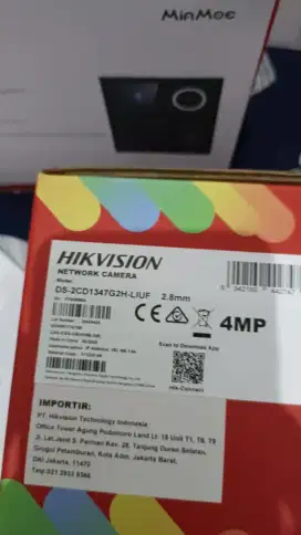 Kamera CCTV Hikvision DS-2CD1347G2H-LIUF ColorVu 4MP Mic Speaker PoE