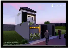 rumah 2 lantai di soba / solo baru denah tata ruang bisa menyesuaikan