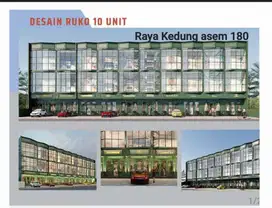 10 Ruko 3 Lantai Baru Kedung Asem, Rungkut, Surabaya