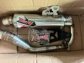 Knalpot Vespa Best3 Fullsystem