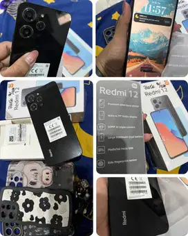 REDMI 12 8/128 BLACK SIAP PAKAI ISTIMEWA