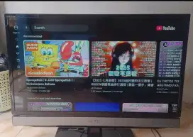 Tv led toshiba 29 in plus stb androit 29