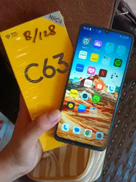 REALME C63 16/128 GB LENGKAP MULUS CILLA