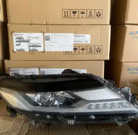 Head lamp pajero facelift