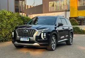 Hyundai Palisade Signature 2.2D Panoramic Sunroof Tahun 2022 Biru