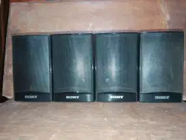 Sony speaker metal case, full ori, utuh, mulus, bisa digantung