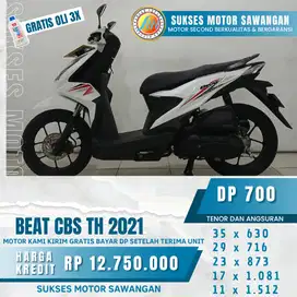 Terima tuker tambah dengan motor lama anda guys HONDA BEAT CBS 2021