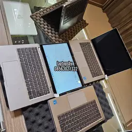 Laptop yoga 2 in 1 dell dengan vga irish game design layar sentuh