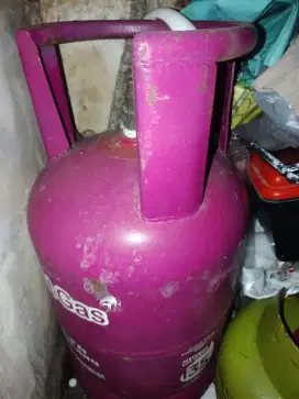Tabung gas pink kosong boleh nego