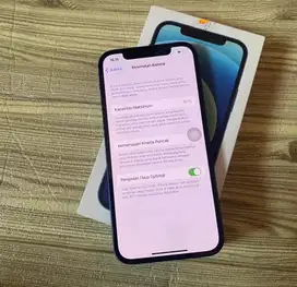 iPhone 12 64GB Garansi Resmi iBox Blue Battery Health 90%