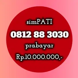 NOMOR CANTIK KOLEKSI SIMPATI 88 3030