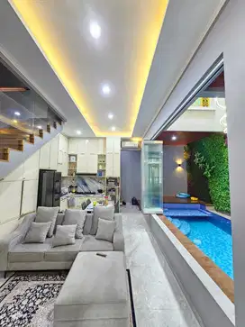 Rumah 3 Lt Mewah dan Elegant Cluster Lavesh Harapan Indah Bekasi