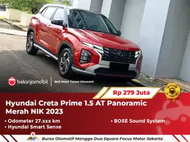 [ GARANSI 1TH ] Hyundai Creta Prime 1.5 AT Panoramic Merah 2023/2024