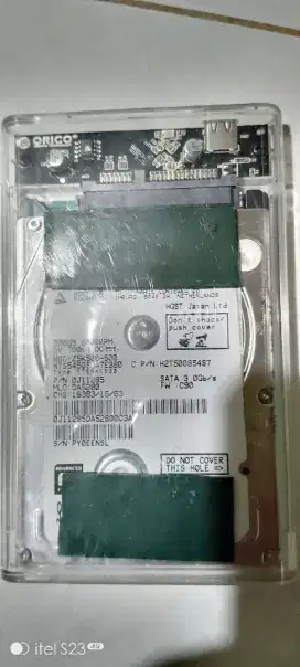Jual HDD 500GB 5400rpm  merk Itachi
